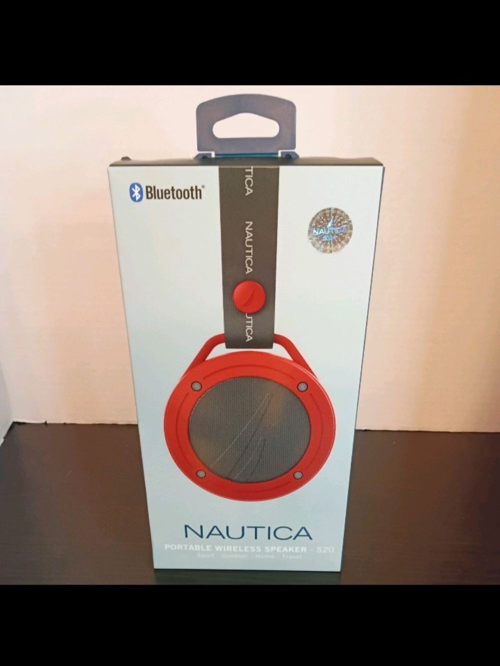 Nautica Portable Wireless Bluetooth Speaker - Red